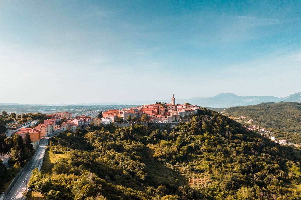 Drone photography - from the air - Labin
