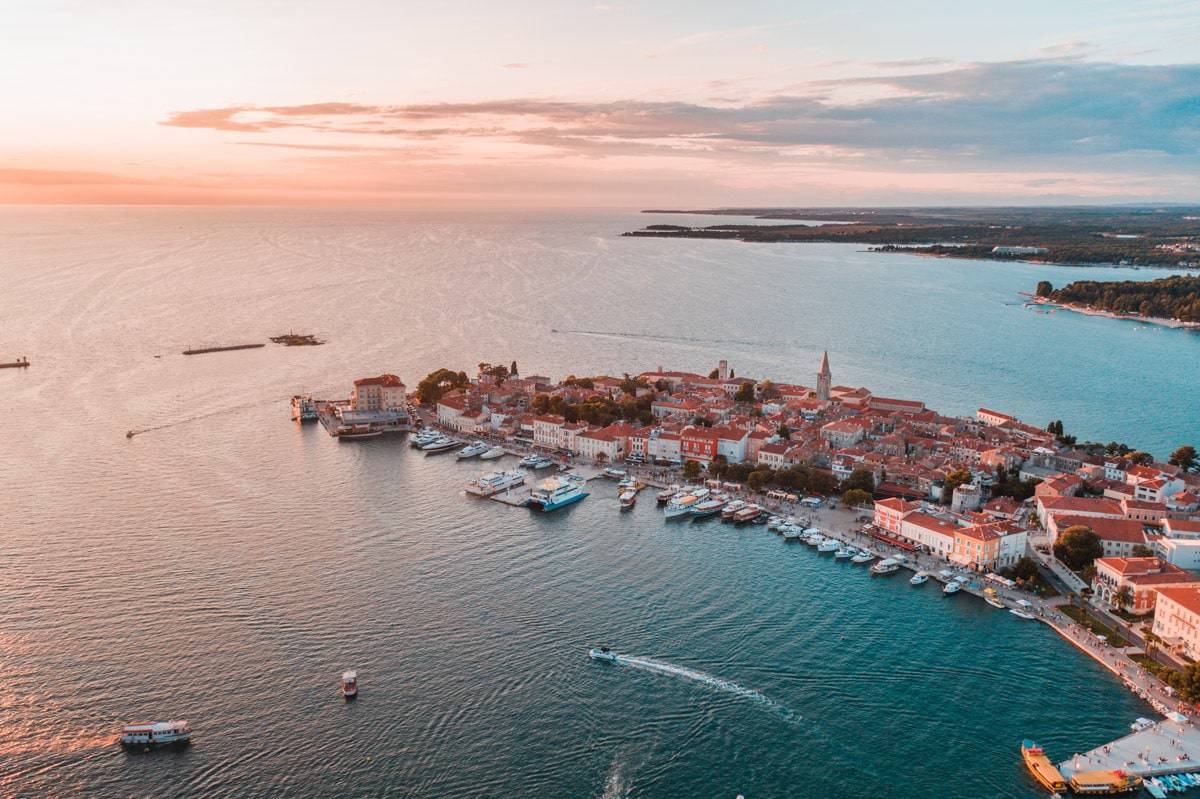 Drone photography - from the air - Poreč